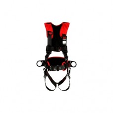 DBISala Dbi-Sala Protecta Construction Style Positioning Harness, Comfort, D-Rings, Leg Buckles, Slr Adaptor, X-Lg, Pass-Through Chest C