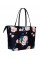 Chrysansmile Floral Tote Bag Shoulder Bags For Women Waterproof Tote Handbags For Work Beach Travel