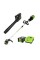 Greenworks Pro 80V Cordless Brushless String Trimmer + Leaf Blower Combo, 2Ah Battery and Charger Included STBA80L210