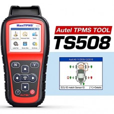 Autel MaxiTPMS TS508 TPMS Relearn Tool, 2022 TPMS Programming Tool for MX-Sensors (315/433 MHz) TPMS Relearn/Activate All Sensor