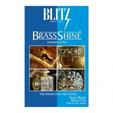 Blitz BrassShine Tarnish Eater Brass / Copper Polishing & Cleaning Care Cloth