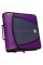 Case It Large Capacity Zipper Binder, 3 Rings, 3' Capacity, 11 X 8.5, Purple