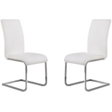 Armen Living Armen Living Amanda Side Chair Set Of Two In white