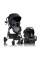 Evenflo Pivot Modular Travel System with LiteMax Infant Car Seat with Anti-Rebound Bar (Casual Gray)