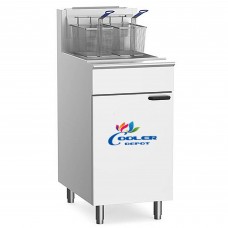 Cooler Depot 50 lbs NSF Natural Gas Deep fryer