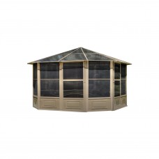 Gazebo Penguin Florence Solarium 12 Ft. x 12 Ft. in Sand