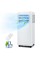 Costway Portable Air Conditioner 9000 BTU 3 in 1 AC Unit with Fan Dehumidifier Sleep Mode 6250 BTU(9000BTU ASHRAE)