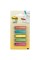 Post-it MMM684ARR2 Flags Arrow 1/2' Page Flags, Five Assorted Bright Colors, 20/Color, 100/Pack