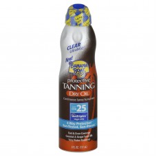 Banana Boat Ultra Mist Tanning Oil, Dry, Continuous Spray, Clear, Protective, SPF 25, 6 fl oz (177 ml)