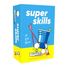 the world game Super Skills Action Game for Competitive People Beat Your Friends at 120 Challenges Fun Group Activity for Family Night or