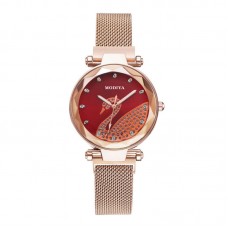 Kim Thomas Women Fashion Swan Pattern Quartz Watch Elegant Woman Watch Diamond Luxury Ladies Wristwatch