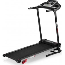 SereneLife Folding Treadmill - Foldable Home Fitness Equipment with LCD for Walking & Running - Cardio Exercise Machine - 4 Incl