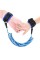 Fzbjayoon Reflective Anti Lost Wrist Link, Anti Lost Wrist Link Anti Lost Leash Baby Leash with Child Upgraded Safety Locks for Kids (Blue