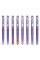 WRITECH Liquid Ink Rollerball Pens: 8ct Assorted Colors Extra Fine Point Tip 0.5mm Rolling Pen for Smooth Writing Coloring Drawi