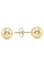 szul.com 6MM 14K Yellow Gold Filled Round Ball Earrings