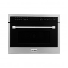 Zline Kitchen and Bath MWO-24 24' Built-in Convection Microwave Oven – Stainless Steel