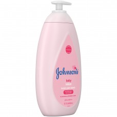 Johnson's Moisturizing Pink Baby Lotion with Coconut Oil, 27.1 fl. oz