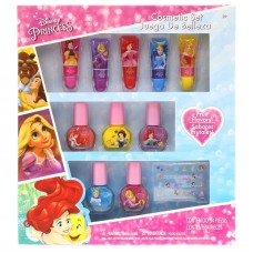 Disney Princess 5 Pk Lip Tube And 5 Nail Polish