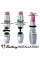 LeLuv Rabbit Vibrator SLIM BUNNY Waterproof with Discreet Lipstick Massager