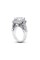 Diamond Traces 5.96ctw D-VS1 Ideal Square Radiant Natural Certified Diamonds 14k Gold Cathedral Vintage Side Stone Engagement Ring