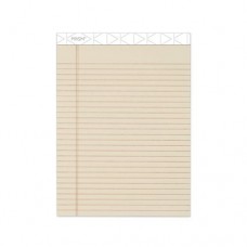 TOPS Prism + Colored Writing Pads, Wide/Legal Rule, 50 Pastel Ivory 8.5 x 11.75 Sheets, 12/Pack