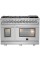 Forno FFSGS612548 48 inch Cossato Stainless Duel Fuel Electric Oven & Gas Surface Range