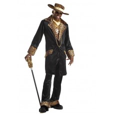 California Costume Adult Supa Mac Daddy - Black