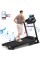 Generic 3.25HP Folding Treadmill with 15% Auto Incline&APP& Bluetooth Audio Speakers,Ultra-Quiet Electric Running Machine 300LB Capacity