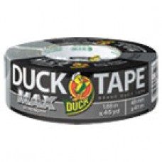 Duck MAX Duct Tape, 11.5mil, 1.88' x 45yd, 3' Core, Silver