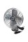 RoadPro 12V Metal Truck or Bus Fan w Dash Mount Vintage Chrome Look 2-Speed Electric Cooling Fan for Vehicles RP-1179