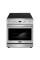 Cosmo 30 in. 4.8 cu. ft. Electric Range with 4 Burner Glass Cooktop and Convection Oven in Stainless Steel