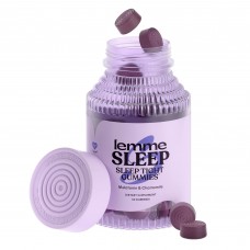 Lemme Sleep Gummies with 5mg Melatonin, Elderberry, Magnesium, L-Theanine, Chamomile and Lavender, Drug-Free Nighttime Sleep Aid