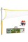 Franklin Sports Volleyball Net Set with Volleyball Portable Net Ground Stakes Beach or Backyard Volleyball Family