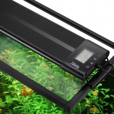 Hygger Auto On Off 18-24 Inch LED Aquarium Light Extendable Dimable 7 Colors Full Spectrum Light Fixture for Freshwater Planted