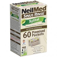 NeilMed Sinus Rinse Premixed Refill Packets with Xylitol, 60ct.