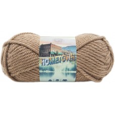 Lion Brand Yarn Hometown Yarn, Bulky Yarn, Yarn for Knitting and Crocheting, 1-Pack, Hoboken Honey