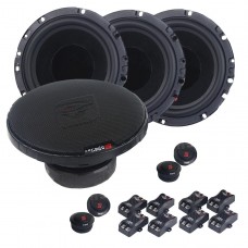 Cerwin-Vega cerwin vega h765c 6.5' 2-way component speaker systems tweeters crossovers included (2 pairs)