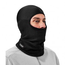 ERGODYNE Balaclava with Spandex Top, Comfortable Wear Under Helmet, Winter Face Mask, Ergodyne N-Ferno 6822,Black