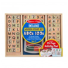 Melissa & Doug Wooden ABC Activity Stamp Set