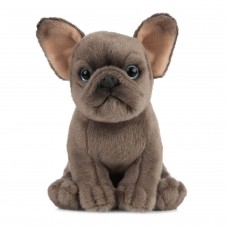 Living Nature French Bulldog Puppy Stuffed Animal Plush Toy | Fluffy and Cuddly Dog Animal | Soft Toy for Kids | Boys and Girls