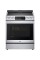 LG STUDIO LSES6338F 6.3 cu. ft. InstaView® Electric Slide-in Range w/ ProBake Convection®, Air Fry & Air Sous Vide – Stainless Steel