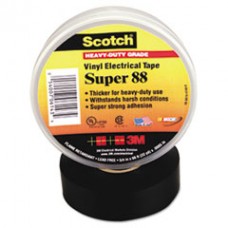 3M Scotch 88 Super Vinyl Electrical Tape, 2' x 36ft