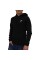 Nike Mens Nike Sportswear Club Pullover Hoodie, Fleece Sweatshirt for Men with Paneled Hood, Black/Black/White, M