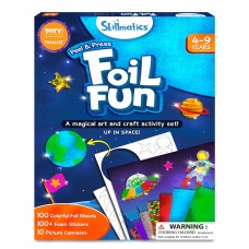 Skillmatics Art & craft Activity - Foil Fun Space, No Mess Art for Kids, craft Kits & Supplies, DIY creative Activity, gifts for