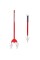 Garden Weasel 2-in-1 Rotary Cultivator 91206 - Garden Tiller with Detachable Tines - Manual Hand Ground Tiller - Weather and Rus