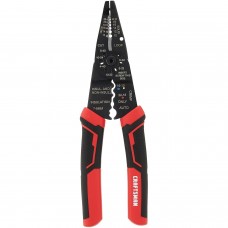 CRAFTSMAN Wire Stripping Tool / Wire Cutter & Crimper, 8-Inch (CMHT81714)