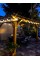 Brightech Ambience Pro - Waterproof, Solar Powered Outdoor String Lights - 27 Ft Vintage Edison Bulbs Create Bistro Ambience On