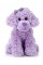 The Petting Zoo Scruffy Dog Stuffed Animal, Gifts for Girls, Purple Dog Plush Toy 9 Inches