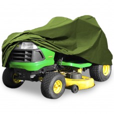 North East Harbor Superior Riding Lawn Mower Tractor Cover Fits Decks up to 54' - Green - 420D Polyester Oxford PU Coated Water and Sunray