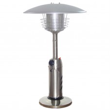 Hiland 11,000 BTU Tabletop Patio Heater - Stainless Steel